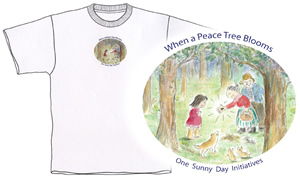 peace tree t-shirt
